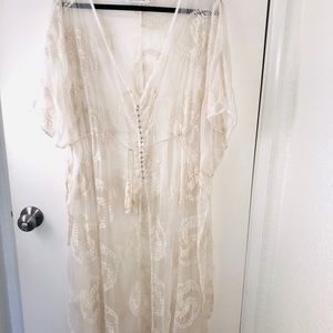 Gabriella Rocha Super cool swim cover up!